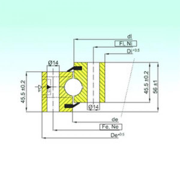 підшипник NB1.20.0414.200-1PPN ISB #1 image