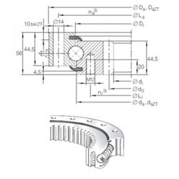 підшипник VSI 20 0844 N INA #1 image