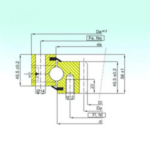 підшипник ZB1.20.0944.200-1SPTN ISB #1 image