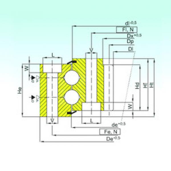 підшипник ZB2.45.1605.401-1SPPN ISB #1 image