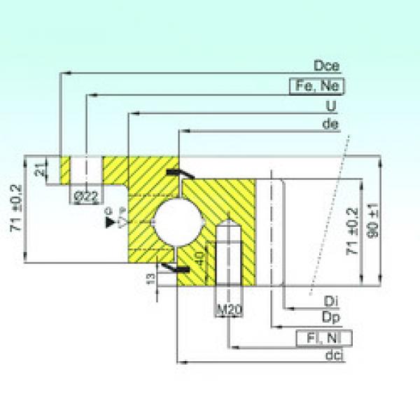 підшипник ZBL.30.1355.201-2SPTN ISB #1 image