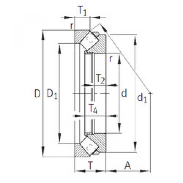 підшипник 29268-E1-MB INA #1 image