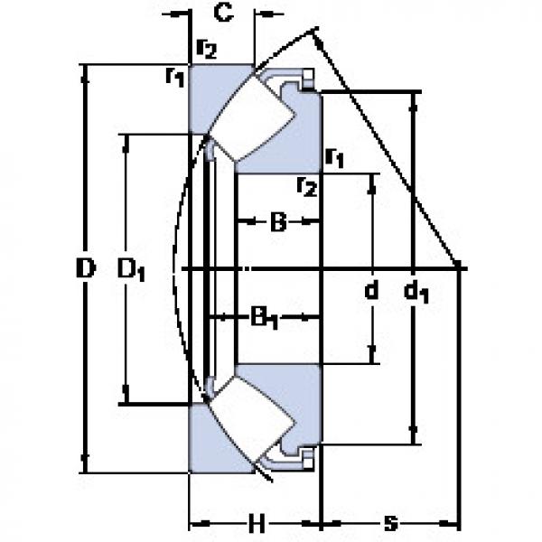 підшипник 29414 E SKF #1 image