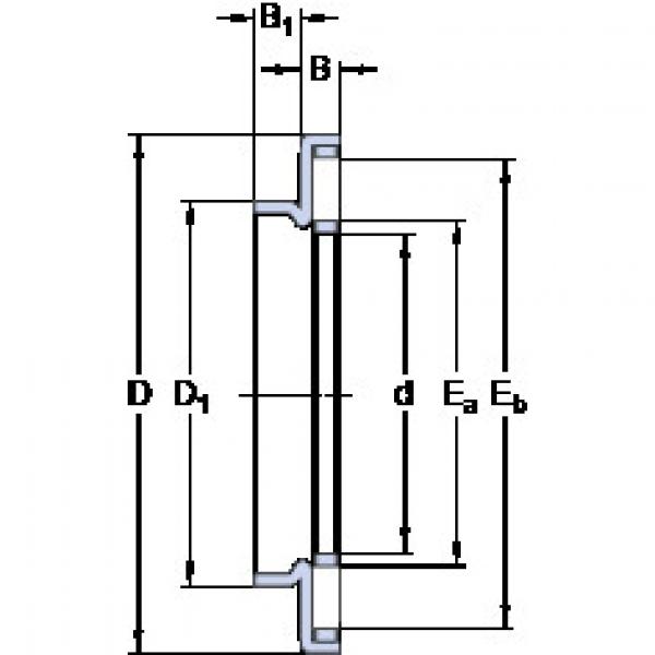 підшипник AXW 45 + AXK 4565 SKF #1 image