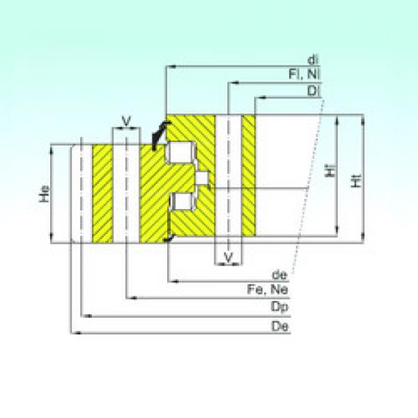 підшипник ER3.20.1250.400-1SPPN ISB #1 image