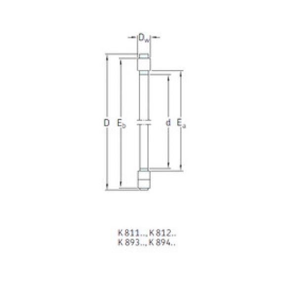 підшипник K81218TN SKF #1 image