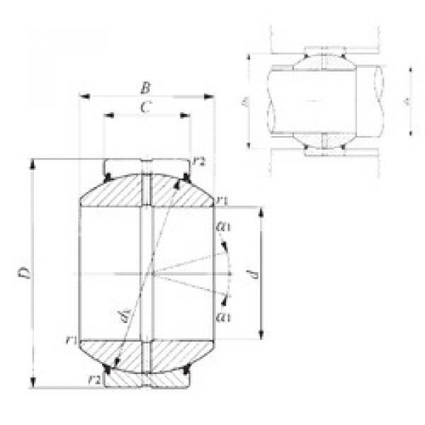 підшипник GE 160GS-2RS IKO #1 image