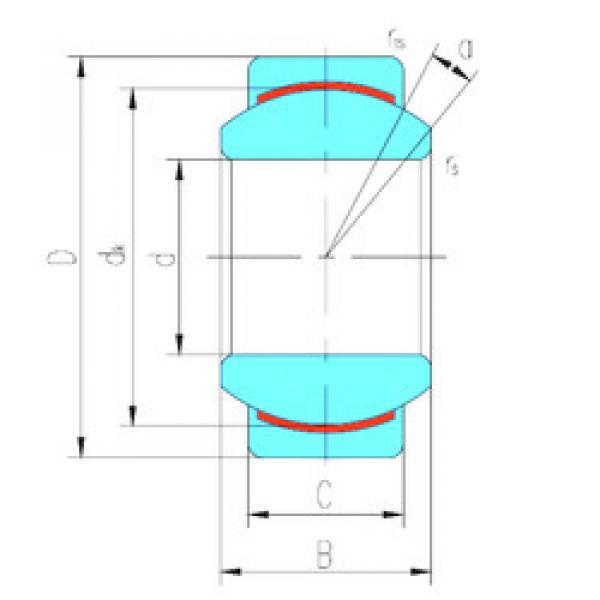 підшипник GEBJ14C LS #1 image