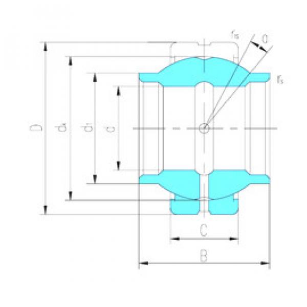 підшипник GEEM40ES-2RS LS #1 image