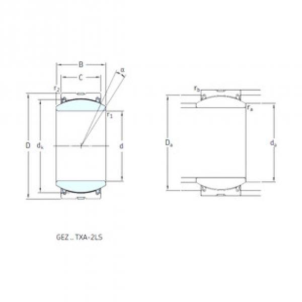 підшипник GEZ212TXE-2LS SKF #1 image