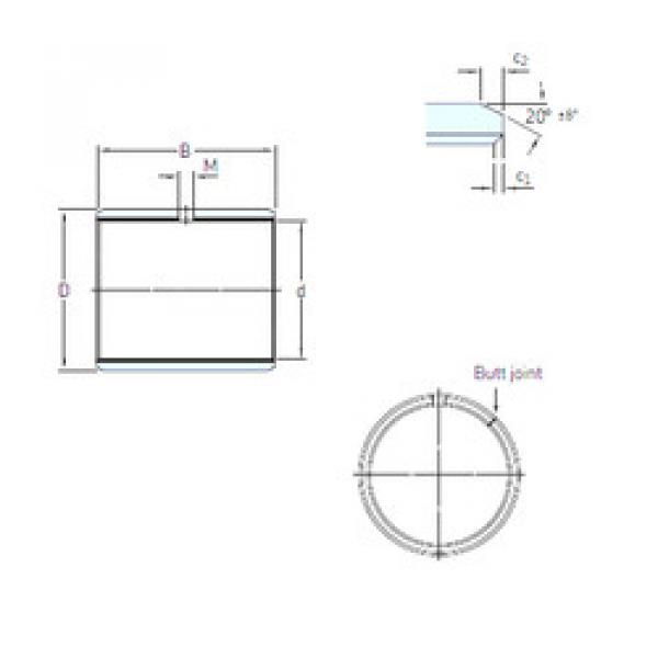 підшипник PCM 081012 E SKF #1 image