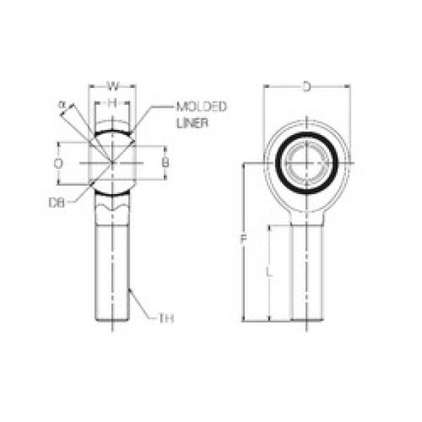 підшипник RBM8E NMB #1 image