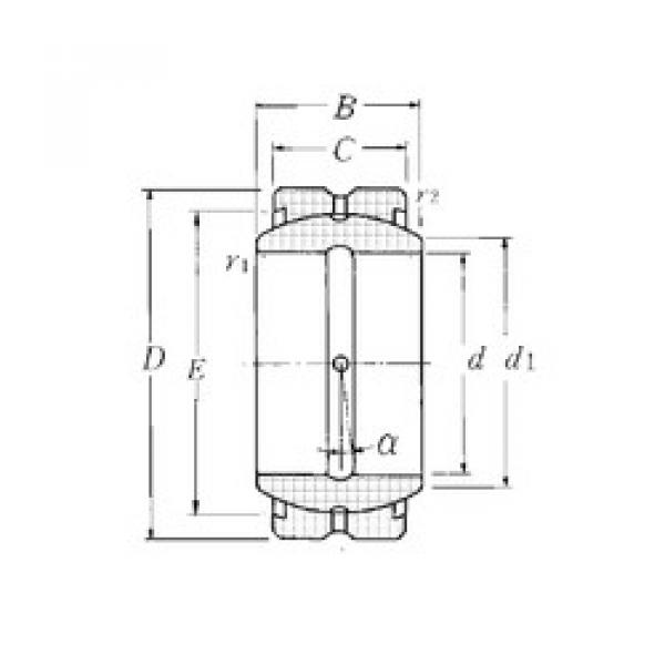 підшипник SA1-100B NTN #1 image