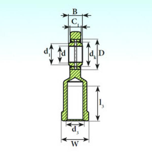 підшипник SI 70 ES 2RS ISB #1 image