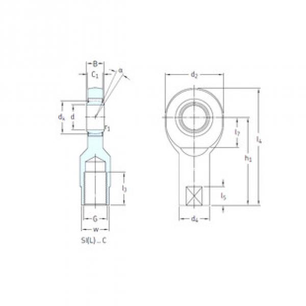 підшипник SIL20C SKF #1 image