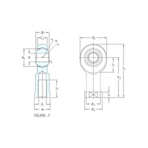 підшипник SIKB16F SKF #1 image