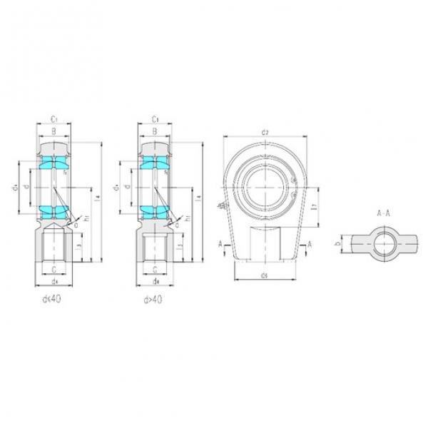 підшипник SIRN60ES LS #1 image