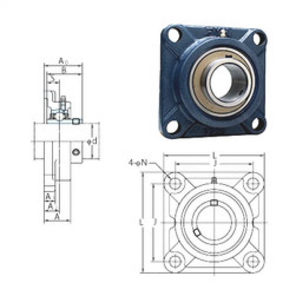 підшипник UCF307 FYH #1 image