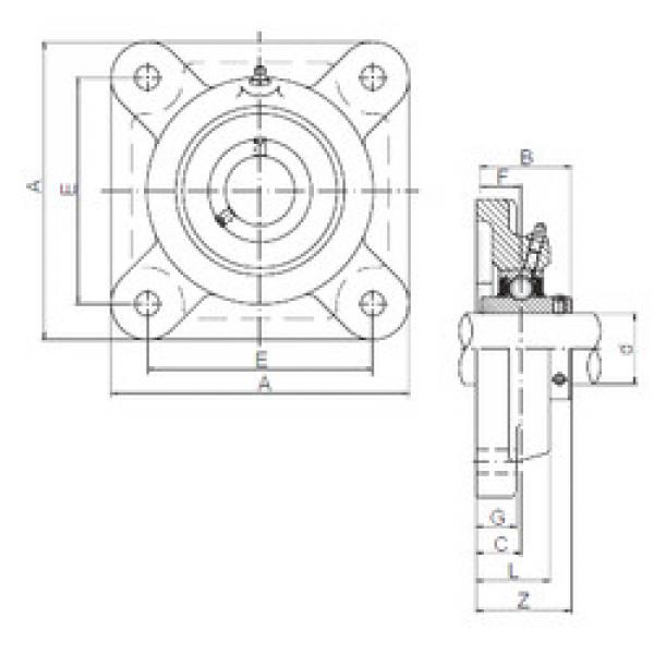 підшипник UCFX07 ISO #1 image