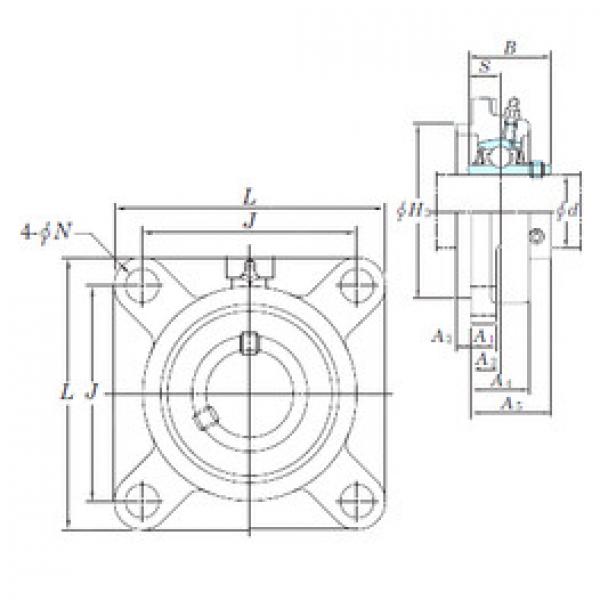 підшипник UCFS317 KOYO #1 image