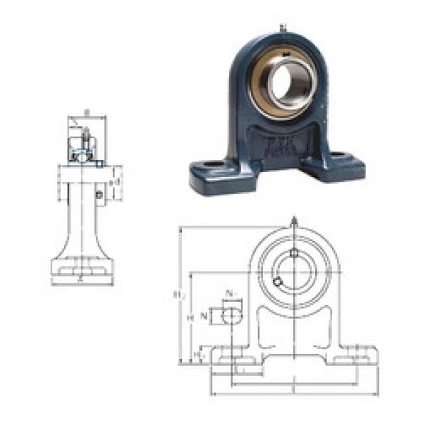 підшипник UCPH207-22 FYH #1 image