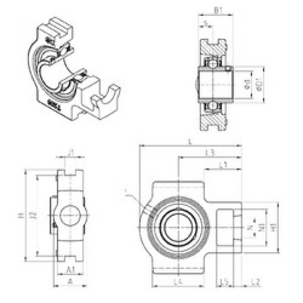 підшипник UCT312 SNR #1 image