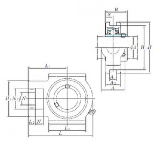 підшипник UCT208-24E KOYO #1 image