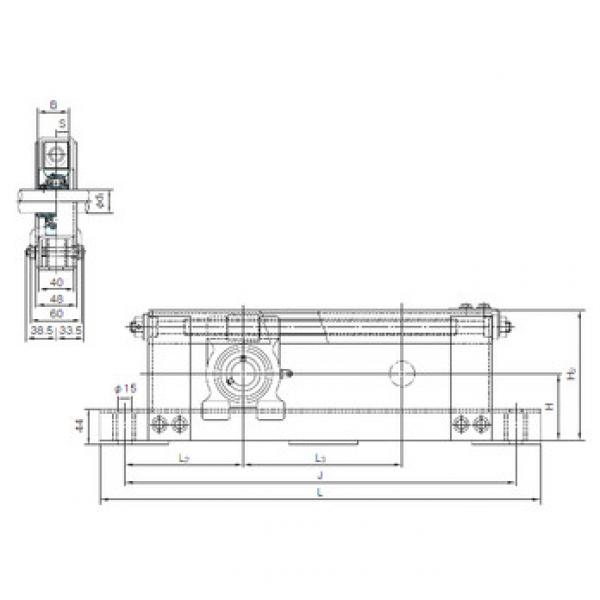 підшипник UCTL206+WL100 NACHI #1 image