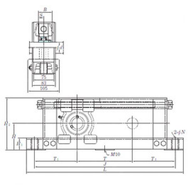 підшипник UCTU314-500 KOYO #1 image