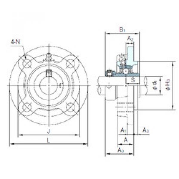 підшипник UGFC207 NACHI #1 image